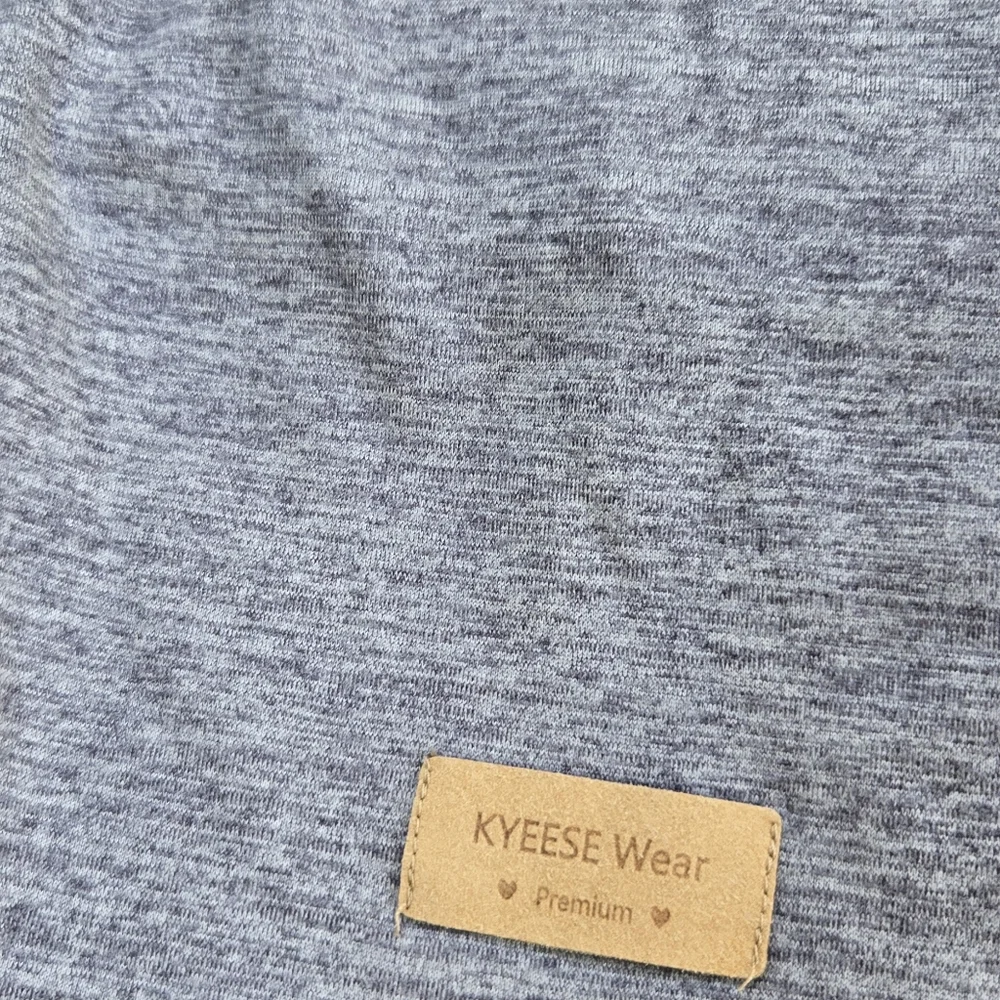 Kyeese Gray Knit Turtleneck Dog Sweater